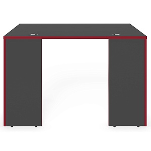 Игровой компьютерный стол SKILLL SSTG 1385.2, антрацит/красный, 1200х850х750 мм